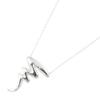 Used Scribble Necklace Necklace Silver925 Silver Used