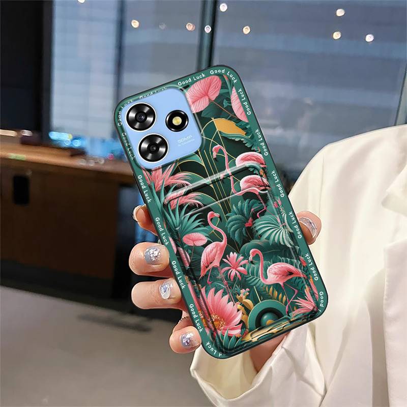 Waterproof Fashion Design Phone Case For ZTE Blade A73 4G/V50 Smart/V50 Design 4G/Axon50Lite Card Bag Back Cover Cartoon