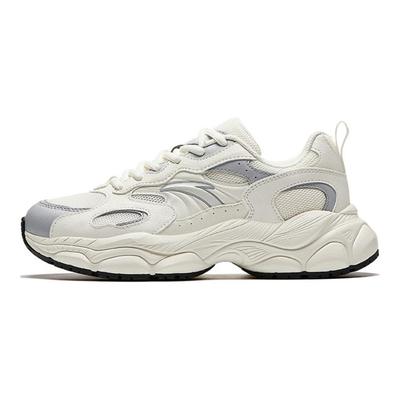 Little Millennium Comfortable Versatile Shock Absorbing Wear Resistant High Top Low Cut Casual Shoes Women Sneaker White Gray 122518812-1