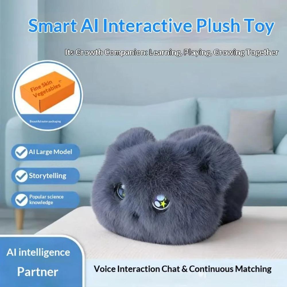 Juguete de Peluche Parlante Inteligente con IA en Stock Muñeco de Peluche Lindo Compañero de Escritorio Interactivo Animal de Peluche Suave Regalo de Mejor Amigo