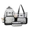 Schoolbag College Style School Bag Mori Dopamine Pain Layer Junior High School Student Large Capacity Backpack Cute Star Make-up Shoulder Bag