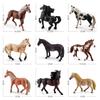 Simulated Steed Horse Pvc Model Collectible Figurine For Kids And Animal Enthusiasts