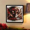 5D Diamond Painting Kit Fantasy Angel and Little Devil Pattern DIY Rhinestone Art Canvas Relaxing Wall Decoration Home Decor