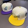 Unisex verstellbare Flat-Brim Hip-Hop-Kappe – Frühling/Sommer breite Krempe, perfekt für den Herbst