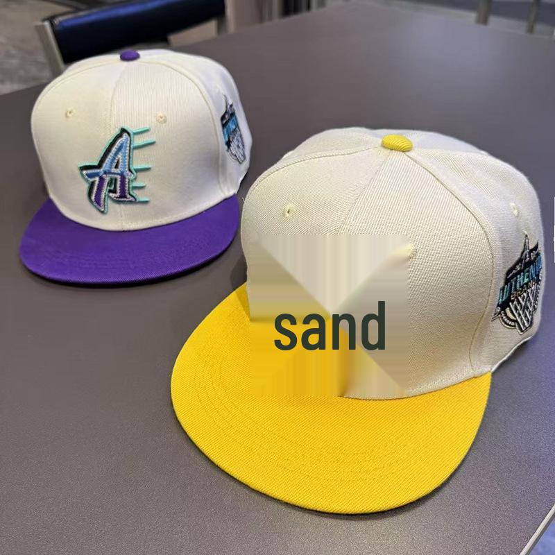 Unisex verstellbare Flat-Brim Hip-Hop-Kappe – Frühling/Sommer breite Krempe, perfekt für den Herbst