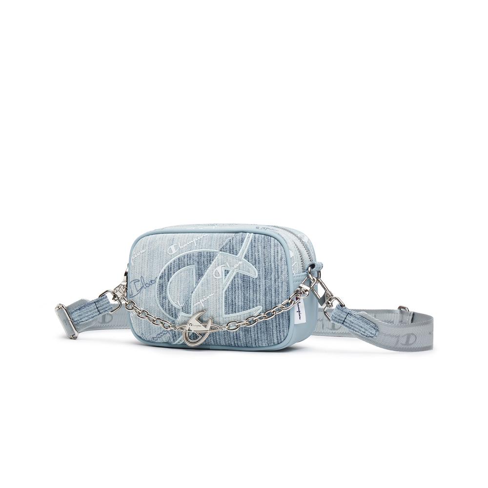 New Champion Fabric Backpack Shoulder Bag Regular Unisex Light Blue Denim/Dark Blue Denim U5BACPU37