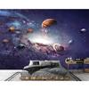 Planets Wall Mural Removable Solar System Large Wallpaper For Living Room Dining Room Bedroom Wall Mural