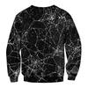 Men's Casual Fashion Printed Round Neck Pullover Sweatshirt
