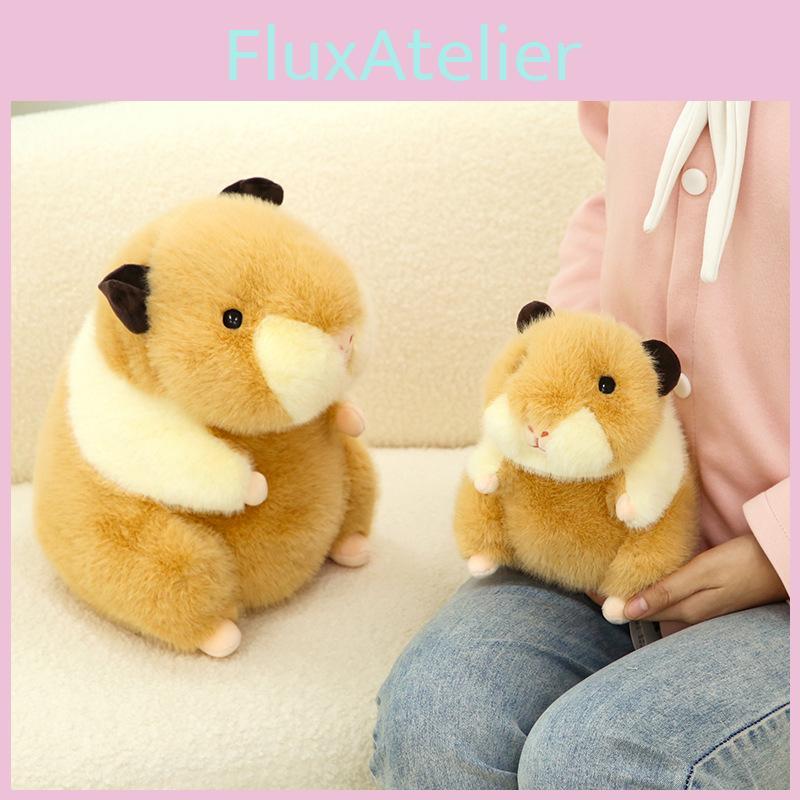 Guinea Plush Pig Toy Sitting Cavy Doll Stuffed Animal Cartoon Home Gift Decor