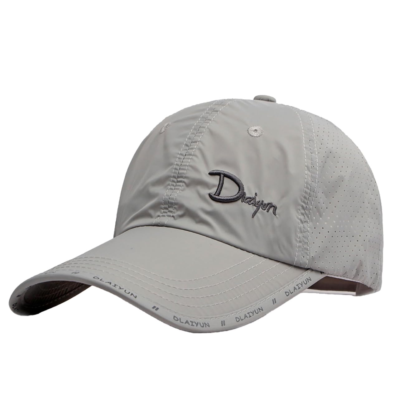 

CZA297 [White Fang] Cap, Outdoor, Sports, Hat, Simple, Stylish, Outdoor, Men, Women, (Light Gray)