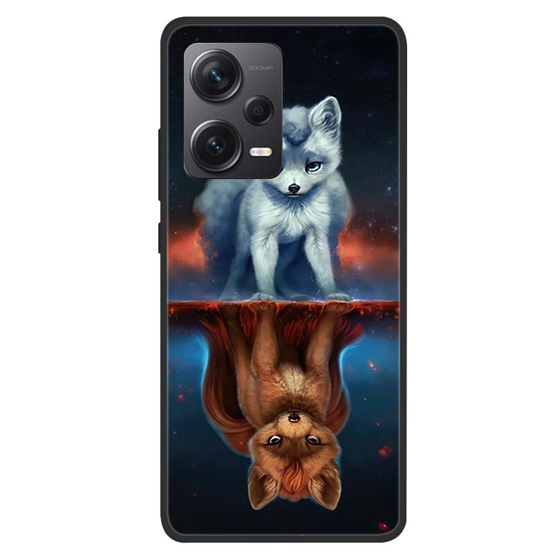 For Xiaomi Redmi Note 12 Pro Plus Case Cover Capa Back Bumper TPU Soft Case for Redmi Note 12 Pro Plus Fundas Protective Bumper