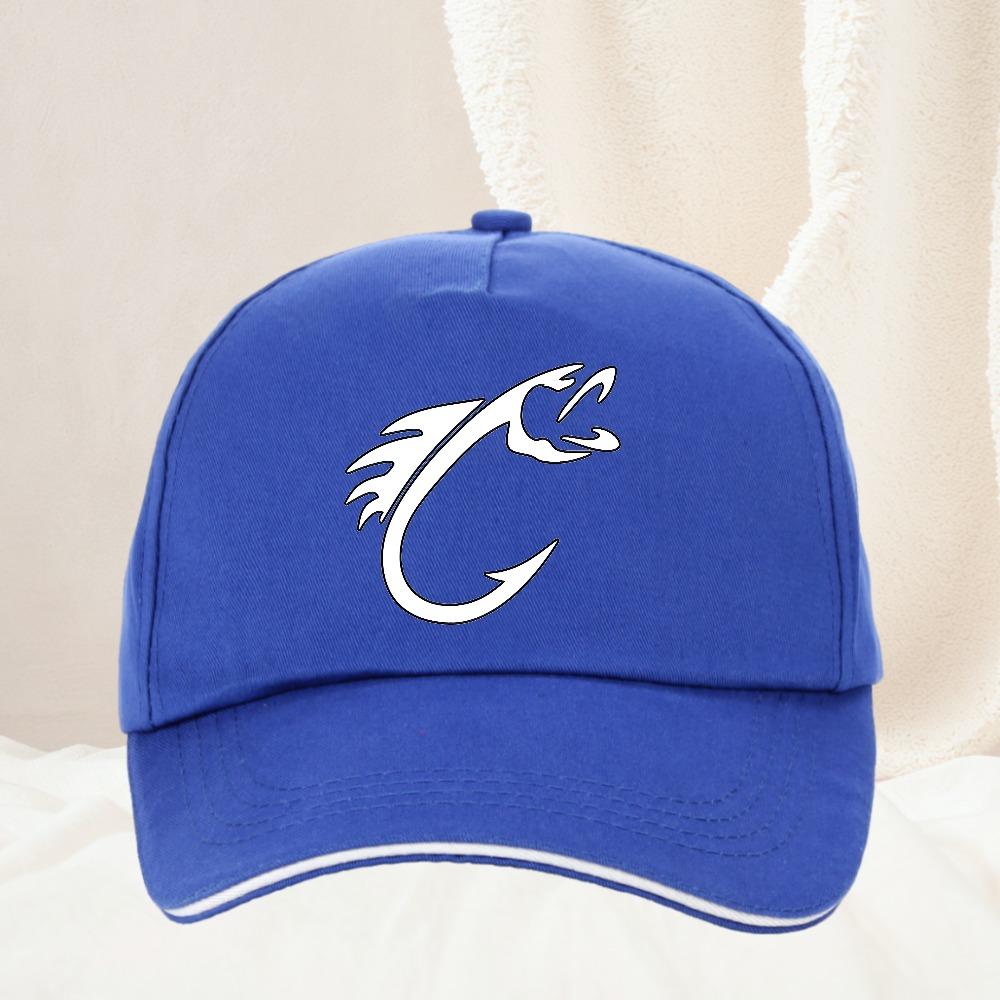 FisherUnisex Fish Hook Unisex Trucker Caps Unisex Cool Outdoor Style Fishing Hats Fashion Baseball Cap Summer Unisex Women Snapback Hats