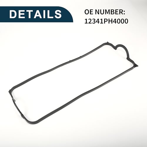 TUCKBOLD Valve Cover Gasket for Honda Accord No.12341PH4000 | Cylinder Head Valve Seal Gasket 1 Piece Rocker Cover Gasket for Honda Prelude