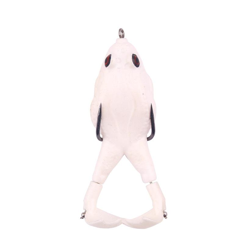 

Приманка для лягушки, двойные пропеллерные ножки, силиконовые мягкие приманки, 13,6 г, 16,6 г, воблеры Topwater, искусственная приманка для окуня, сома, рыболовные инструменты 100mm 16.6g