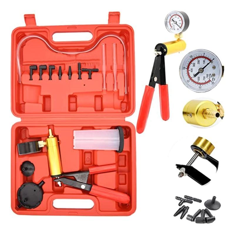 Brake Bleeder Tester Kit Car Motorbike Handhelds Vacuum Pump Bleeding Tool
