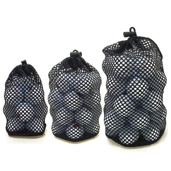 Golf Netztasche Große Kapazität Verschleißfest Schwarz Netztasche Golfbälle Tragehalter
