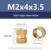 M1-M10 Knurled Brass Heat Insert Nut for Injection Molding