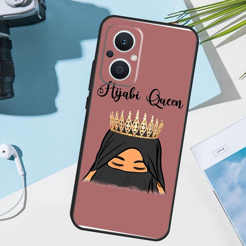 Muslim Islamic Arabic Hijab Girl Cover For OPPO Reno 14 F 13F 12F 11F 10 11 12 13 Pro 7 8 Lite OPPO Find X9 X5 X6 X8 Pro Case