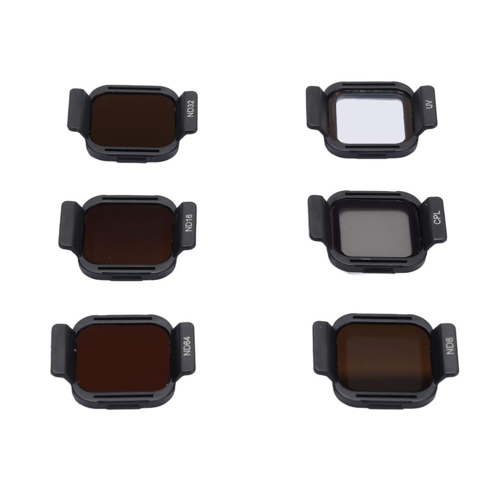 Drone Filters Set Multi Coated CPL ND8 ND16 ND32 ND64 Filter with Lens Storage Box for Flip RC
