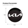 AAND1 4Pcs KIA Special Car Wheel Hub Center Cover For Kia KN GT-Line Sportage Ceed Rio Picanto Sorento Soul Cerato Venga Forte Cadenza