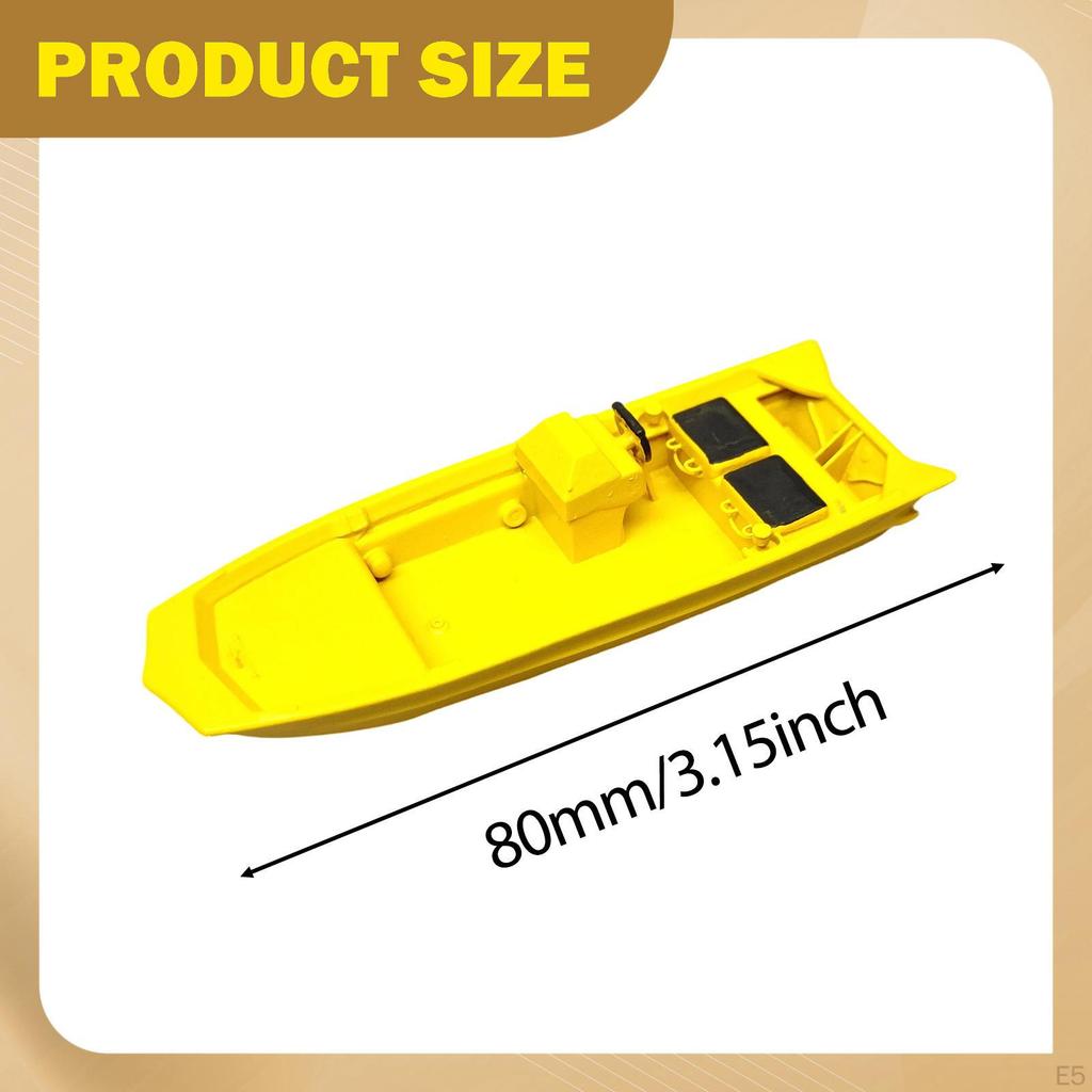 1/64 Campingboot Diorama Zubehör Maritime Szene Dekoration Mittelmeer für DIY