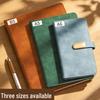 Custom Business Notebook with Metal Buckle and Pen Holder - Personalizable Logo Souvenir