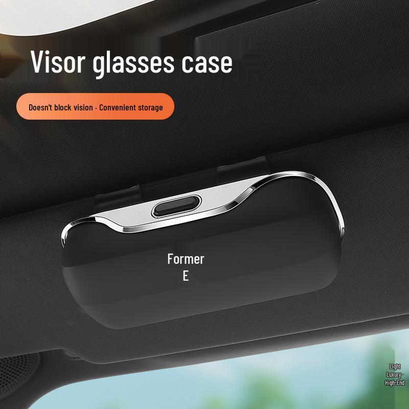 BYD Yuan Pro/Plus Car Sunglasses Holder: Visor Storage Clip and Interior Accessory