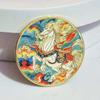 Coin Chinese 2026 12 Zodiac Horse Decoration Colored Commemorative Medal Year Of The Horse High Quality Decorative Coins Gift