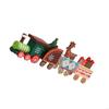 Seasonal Wooden Toy Train Decorative Accent For Christmas Displays And Childrens Room Storage Home Decoration HX6C