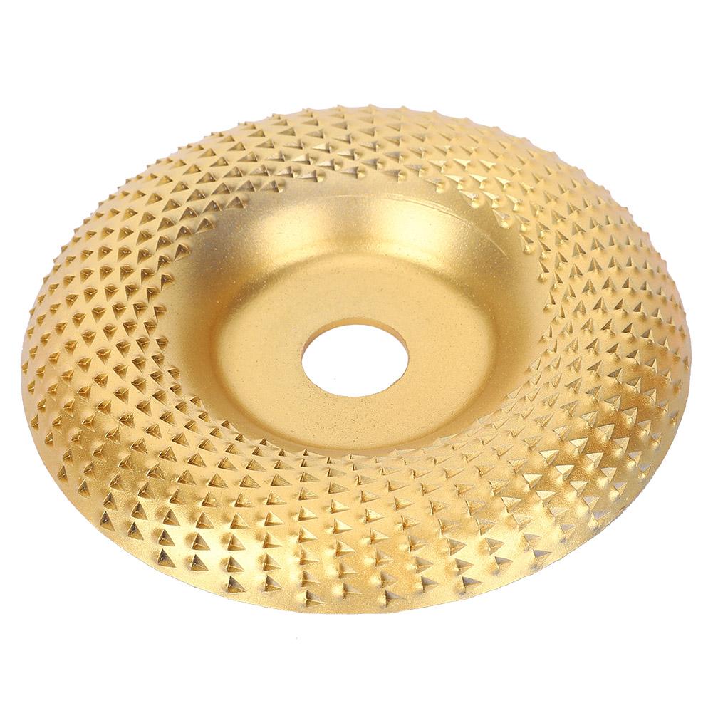 

Сталь Деревообработка Шлифовальный круг Формовочный диск Электроинструмент Аксессуары Детали оборудованияЗолотой изогнутый