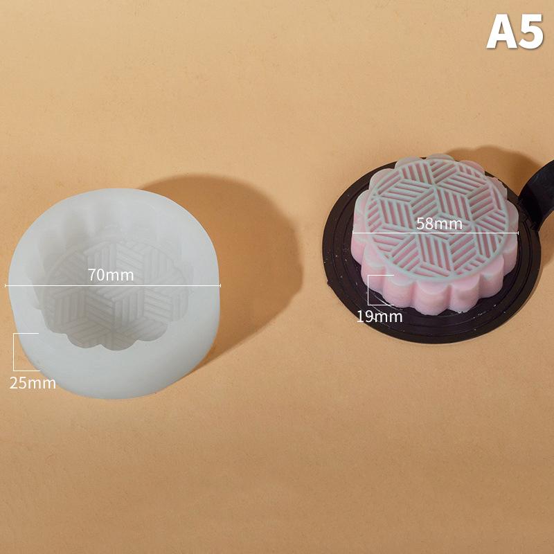 

Форма для лунного пирога в китайском стиле, силиконовая форма для печенья, украшение, десертные инструменты, стереоскопические инструменты для ручной работы, инструменты для выпечки