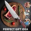 Laser Damascus Kitchen Chef Knife Cleaver Meat Fruit Barbecue Boning Knife Kitchen Knives Vegetable and Fruit Slicing Knife
