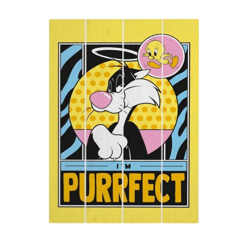 Looney Tunes I´m Purrfect Plaque