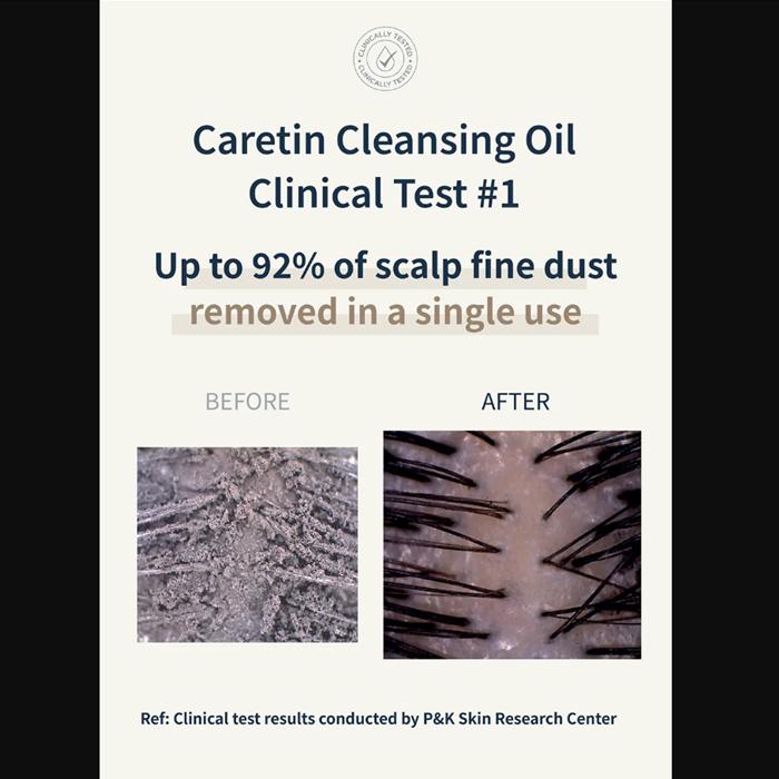 CARETIN Trio Set (CLEANSING OIL,SHAMPOO,TONIC SPRAY)