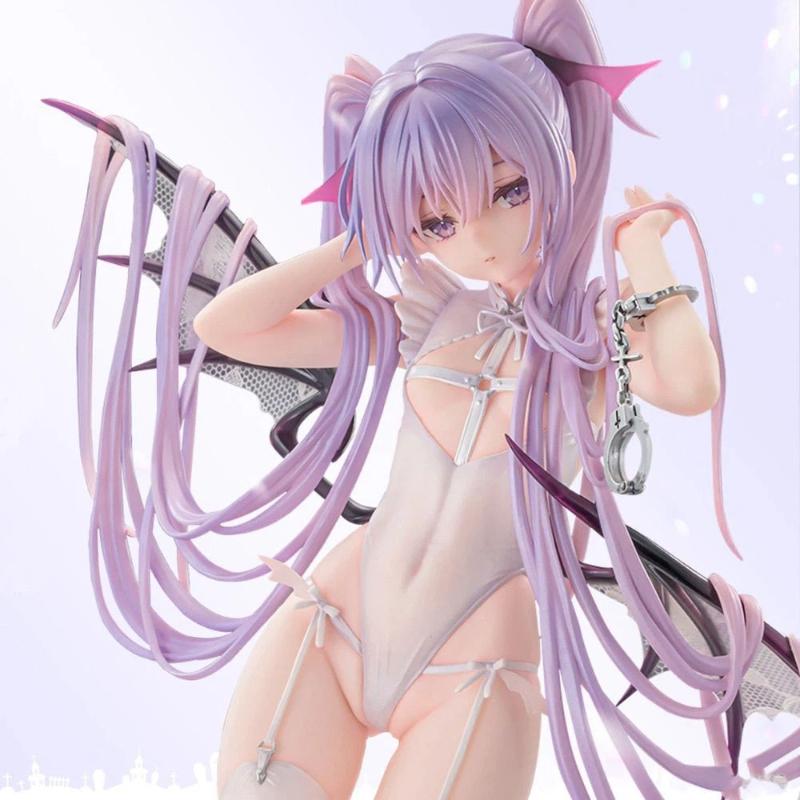 25cm New Anime Girl Eve Handcuffed Gk Figure Full Painted Collectible Statue Desktop Decoration Gift For Otaku Collection Poseable Articulated Scale