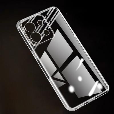 Custodia per Telefono Adatta per Redmi Note13pro Note12 Trasparente 11/9 Silicone Note14pro+ Custodia Protettiva 7/8