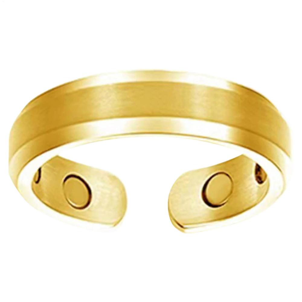 Lymphatic Drainage Therapeutic Magnetic Ring Adjustable Magnetic Therapy Rings Lymphatic Detox Magnetic Ring for Men and Women