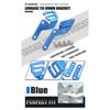 Motorcycle Rollbags Strapping Hooks Rackless Bags Tie Down Brackets for Suzuki DR650SE DR650S DR650 S SE 1996-2023 2024 2025