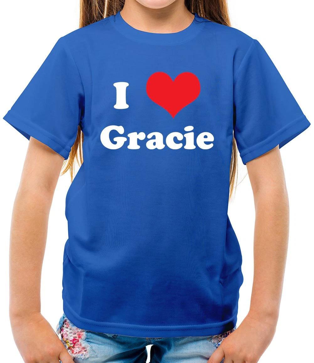 

I Love Gracie - Kids Boys Girls T-Shirt Tees Top Love Fan Singer Abrams Song Tour Gig 140
