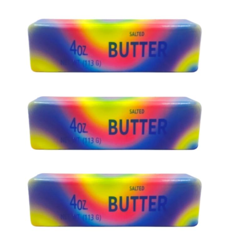 Soft Butter Stick Squeeze Slow Rise Stress Relief Toy Yellow Cheese Stick Fidget Toy Children'S Squeeze Ball Birthday Gift