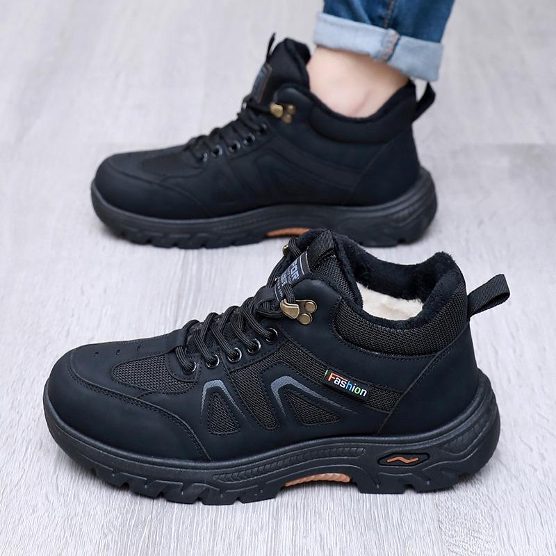 Fleece Outdoor Sports Shoes, Durable, Lightweight Snow Boots, Warm and Comfortable Shoes