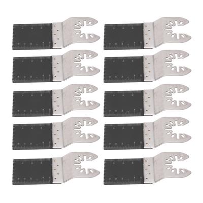 10Pcs Oscillating Saw Blade 34mm Multitool Quick Release Tool Set Kit for Wood Plastic