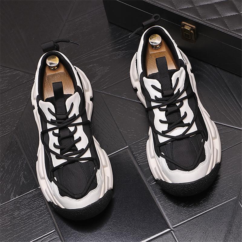 Männer Turnschuhe 2024 Neuheiten Mode Alle-spiel Dämpfung Jogging Schuhe Dicke Sohle Turnschuhe Männer Athletisch Sport Schuhe