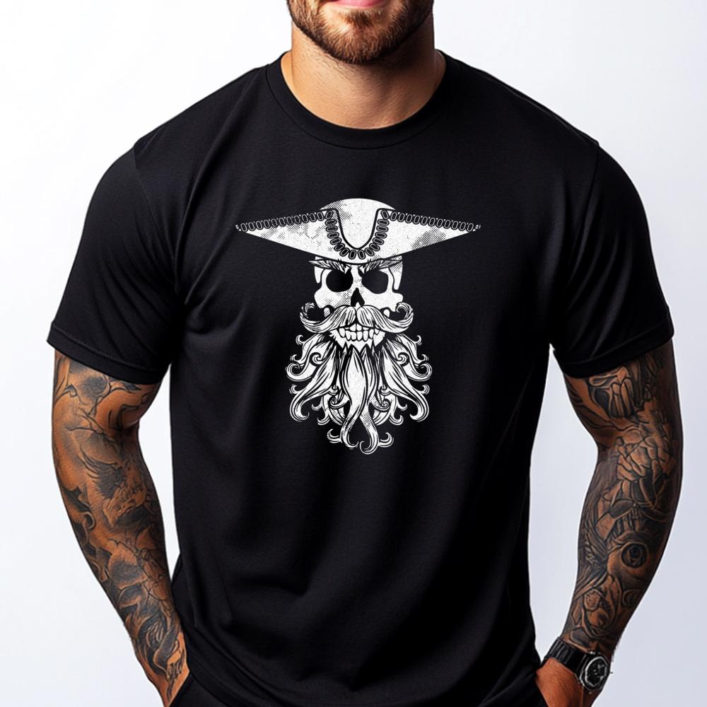 Octopus Skull Lazy Halloween Costume Sea Monster Pirate Men s T-Shirts Luxury T-Shirt Tops & Tees Funny Camiseta - Men s Summ... S разноцветный