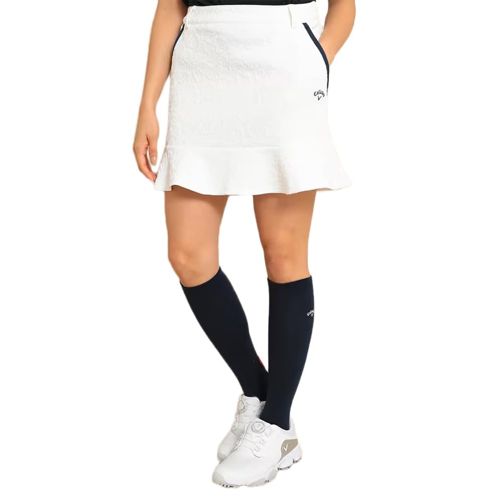 Callaway Floral Quilted Skirt Golf C23228206 L Women's / / 1030_White