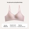 V-Neck Seamless Push-Up Bra – Women's Soft, Supportive & Anti-Sagging Design Without Steel Ring.