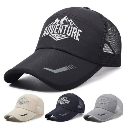Summer Hat Men's Sports Baseball Cap Outdoor Fishing Sun Protection Mesh Sun Hat