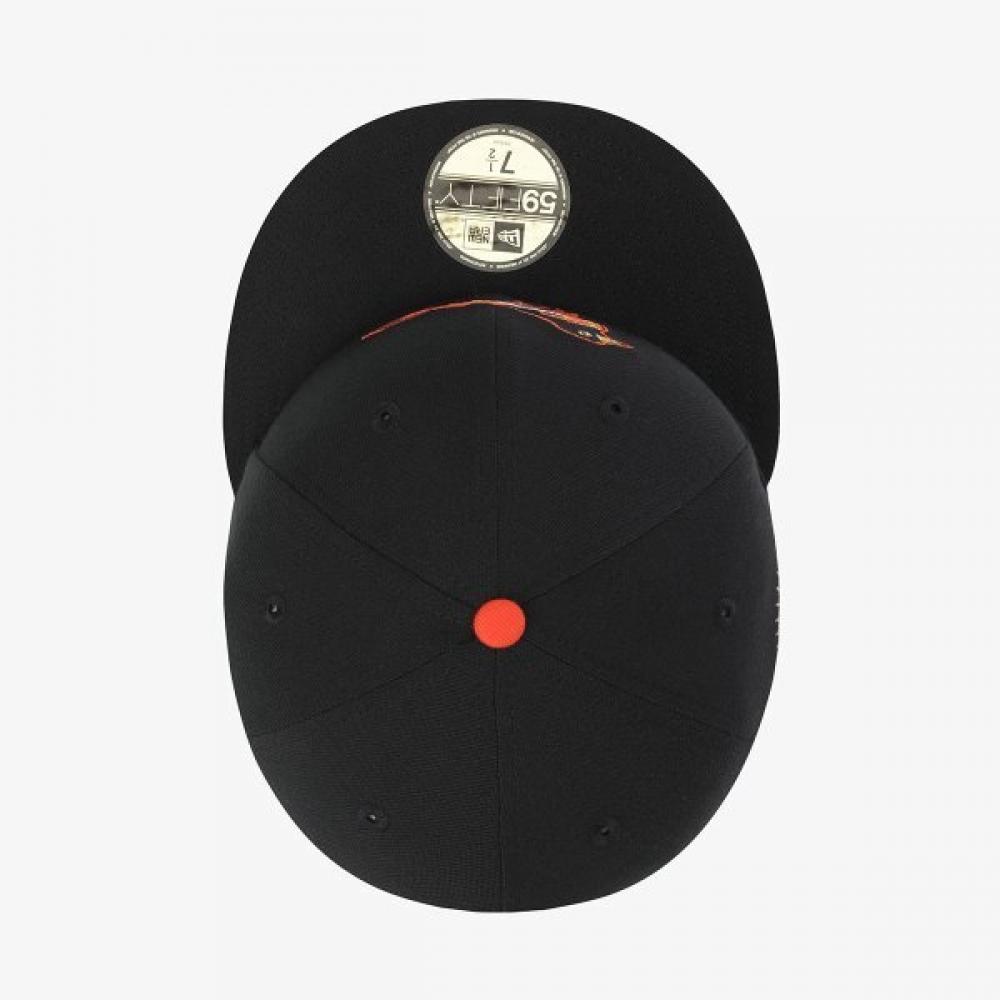 New Era Fitted Cap Baltimore Orioles Black 15131695