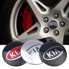 4Pcs Car Wheel Center Caps Badge Tire Hub Sticker Decoration For KIA Sportage Ceed Sorento Cerato Optima Picanto Rio Soul K5 K3