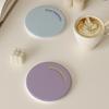 2PCS Round Diatom Mud Cup Coaster Moisture-proof Anti-slip Coaster  Washbasin Surface